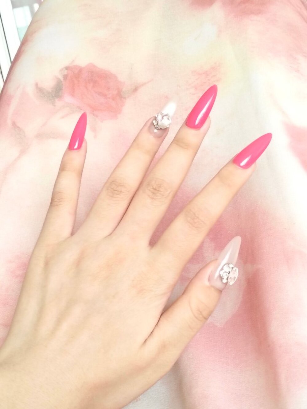 Customizable handmade press-on nails reusable